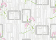 Moderne Blumen-Muster-nicht gesponnene Tapete für Unterhaltung/Haushalt, Zustimmung SGS CSA